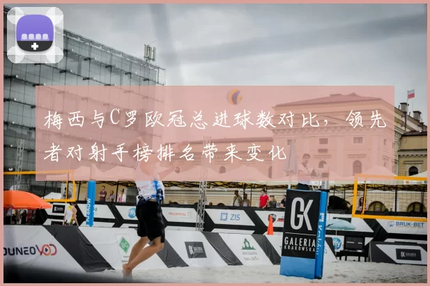 梅西与C罗欧冠总进球数对比，领先者对射手榜排名带来变化