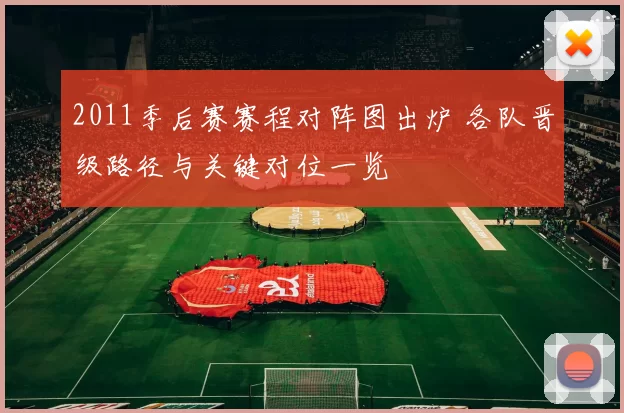 2011季后赛赛程对阵图出炉 各队晋级路径与关键对位一览